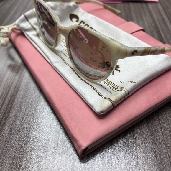 Costa Del Mar Isla Sunglasses with copper silver mirror 580G lenses - Picture 8 of 9